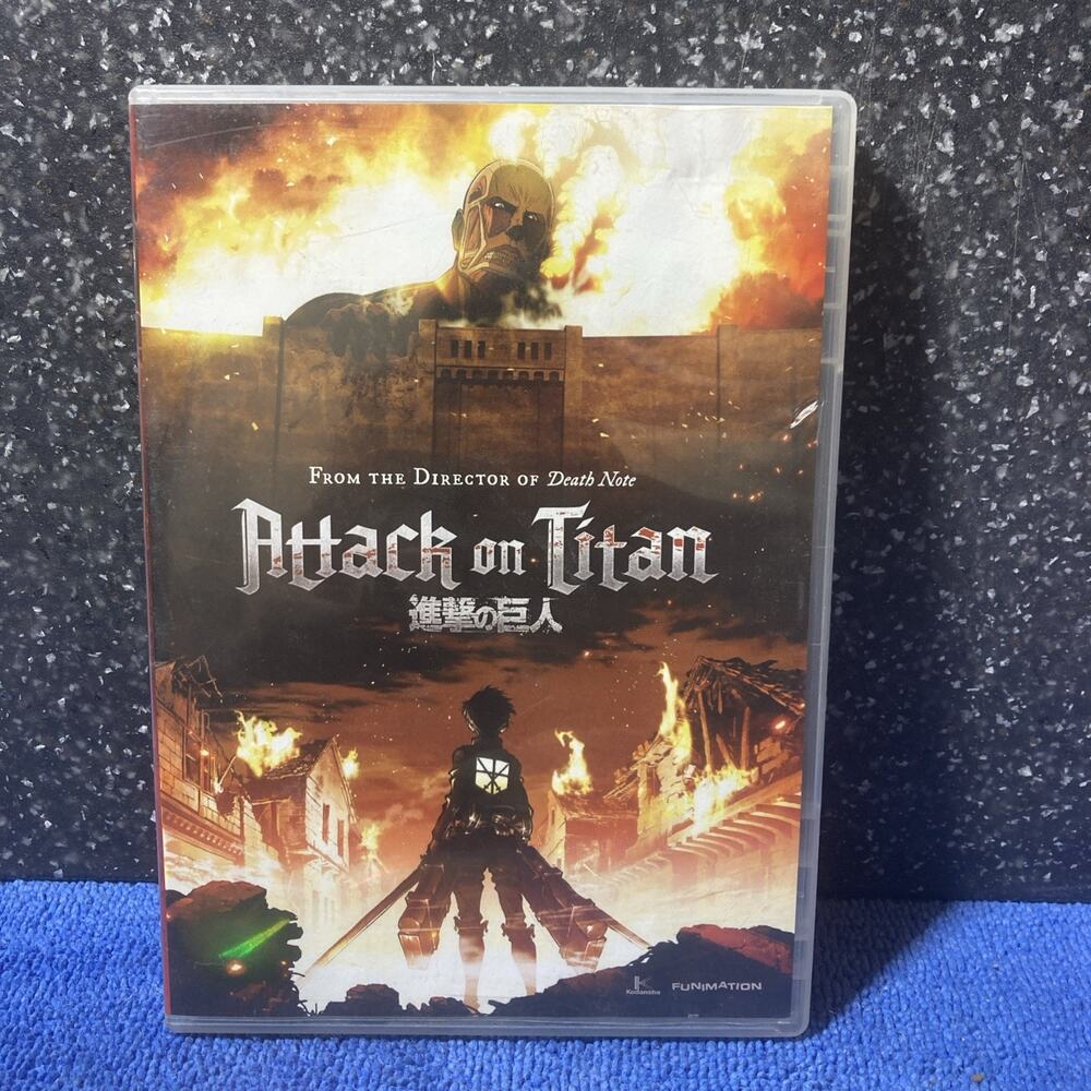 Attack On Titan DVD Episodes 1-13 On 2 Discs Japanese Manga Series E